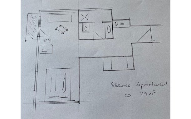 kleines-apartment skizze